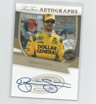 BRIAN SCOTT 2012 PRESS PASS FANFARE GOLD AUTOGRAPHS #FF-BS &amp; #31/150 - $10.39