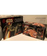 Star Wars Episode 1 Trade Federation Droid Fighters & OPEE and QUI-GON JINN - £35.39 GBP