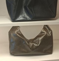 ZARA BNWT 2025. OLIVE GREEN OVAL 100% LEATHER HANDBAG BAG. 6199/610/500 - €193,02 EUR