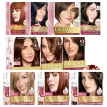Loreal Paris Excellence Creme Hair Dye - ALL SHADES - FREE SHIPPING WORL... - $26.90