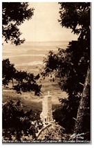 RPPC Sanborn Postcard S-1792 Vista of Shrine of the Sun, Colorado Springs, Co. - £15.78 GBP