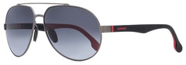 Carrera Sunglasses Pilot CA8025/S R80/9O Dark Ruthenium W/ Dark Grey Lenses 63mm - £31.54 GBP