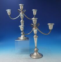 Strasbourg by Gorham Sterling Silver Candelabra Pair 3-Light #1130 (#5873) - $998.91