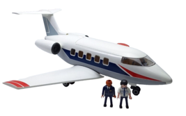 PLAYMOBIL Passenger Plane (5954) 2001 Complete Jet - $55.12