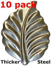 Metal Stampings Embossed Leaf Decorative Leaves Stamps STEEL .062&quot; Thick... - £16.92 GBP