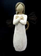  Willow Tree Demdaco Angel SIGN FOR LOVE Figurine 2003 Susan Lordi 4.5&quot; - $22.95