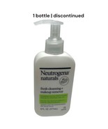 1 new Neutrogena Naturals Fresh Cleansing Makeup Remover 6oz w/Pump Disc... - $34.01