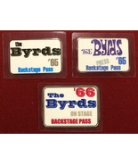 Byrds Backstage and Press Passes 1965 1966 1967 from Road Manager COA - $2,839.27 MXN