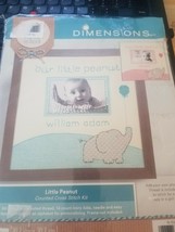 Dimensions Little Peanut Counted Cross Stitch Kit Cathy Heck Studio Boy or Girl - £7.36 GBP