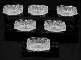 Antique 1915 INDIANA GLASS Individual ROCKET Relish Tray 4&quot; x 5&quot; EAPG - ... - $35.29 CAD