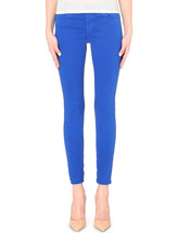 J BRAND Womens Jeans Luxe Sateen Skinny Fit Stylish Blue Size 24W 8428V080 - £69.71 GBP