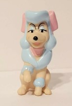 Vintage Oliver &amp; Company Georgette Poodle Finger Puppet Figure Disney 1988 VGUC - £3.54 GBP
