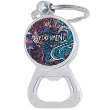 Daydreaming Bottle Opener Keychain - Metal Beer Bar Tool Key Ring - £8.42 GBP