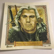 San Diego Comic Con at Home Witcher Geralt of Rivia 6&quot;x 6&quot; Limited Gicle... - $26.96
