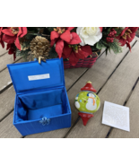 Pier 1 Imports Li Bien 2008 Snowmen Glass Christmas Ornament Reverse Pai... - $828.59 MXN