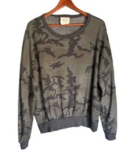 Fantastic Fawn Womens Size S Camo Tunic Shirt Lightweight Oversized Cowgirl - $12.99