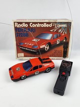 Vintage Sears Radio Controlled Ferrari 512 BB with Original Box Not Running - $23.75