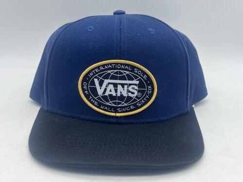 Primary image for VANS Off The Wall / International Sole BLUE / BLACK Rim SNAPBACK