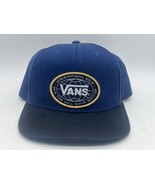 VANS Off The Wall / International Sole BLUE / BLACK Rim SNAPBACK - £22.86 GBP