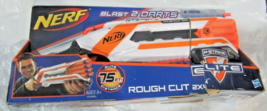 Nerf N-Strike Elite Roughcut 2X4 Blaster Shotgun Gun Rough Cut White Orange - £33.63 GBP