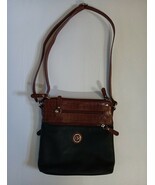 Kim Rogers Women&#39;s Black Brown Handbag Shoulder/Crossbody Purse Silver H... - $335.44 MXN