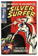 Silver Surfer #7 comic book 1969-Marvel-Bronze-Age HIGH GRADE - £234.09 GBP