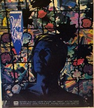 David Bowie Tonight Album AD 1984 Vintage Artwork Pop Rock Music Blue Jean Hit - £17.25 GBP