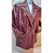 Susan Graver QVC Style Jacket - Burgundy - Large - NWT - $107.90