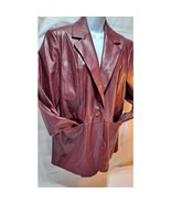 Susan Graver QVC Style Jacket - Burgundy - Large - NWT - $1,982.69 MXN