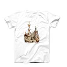 Salvador Dali Life Is A Game of Chess Artwork T-shirt - £21.59 GBP+