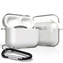 Transparent Soft Plastic TPU Case w/Clip for CLEAR For AirPod AirPods 3rd Gen - £4.60 GBP