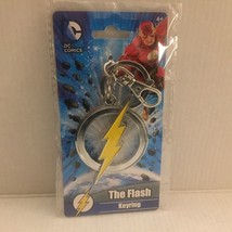 NEW DC The Flash Logo Pewter Keyring - $296.93 MXN