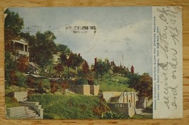 Vintage Military Postcard Grand Stairway Army Navy Hospital Hot Springs Arkansas - £8.73 GBP