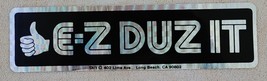 Vintage 1970s Ski-Cal E-Z Duz It EZ Bumper Sticker Ski&#39;s Prism Hologram - $9.99