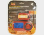 TAYLOR Wireless Grilling Thermometer Remote Pager Timer BBQ Weekend Warrior - £15.19 GBP