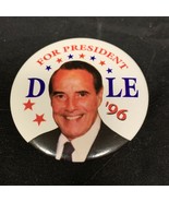 1996 Bob Dole Presidential Campaign Button KG Election Political President - £7.00 GBP