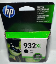 HP Ink Cartridge 932 XL Black May 2019 Brand New Factory Sealed - $9.49