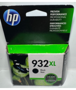 HP Ink Cartridge 932 XL Black May 2019 Brand New Factory Sealed - $9.49