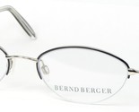 Bernd Berger Autriche 9065 576-22 Noir/Argent Lunettes 48-17-135mm - $56.53
