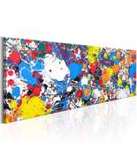 Tiptophomedecor Abstract Canvas Wall Art - Rainbow Illumination - Stretc... - £70.81 GBP+