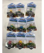 (9) Minecraft Earth Boost Mini Figure Dolphin Jockey Alex Blaze Steve Cr... - $19.79