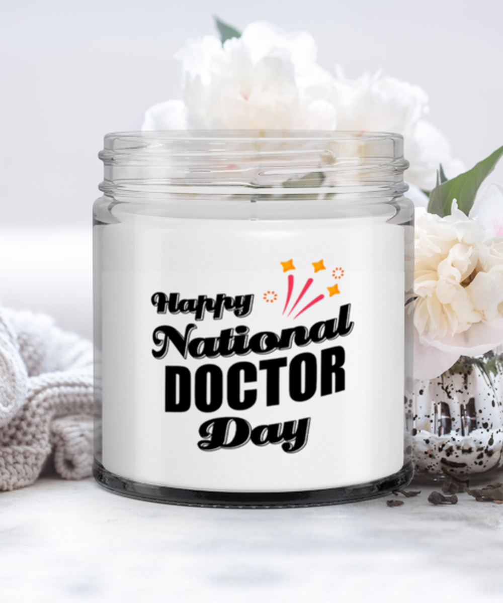 Doctor Candle - Happy National Day - Funny 9 oz Hand Poured Candle New Job