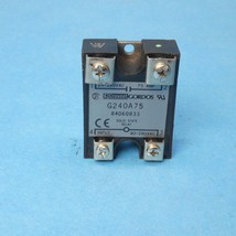 Gordos G240A75 Solid State Power Relay 24-280 VAC 75 Amp 90-280 VAC Cont... - £27.52 GBP