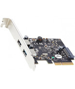 STARTECH.COM PEXUSB312A3 2 PORT USB PCIE CARD 10GBPS/PORT - USB-A - $73.64