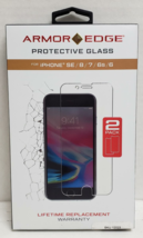 Armor Edge - Glass Screen Protector for iPhone 6/6s/7/8/SE 2020 - DUAL PACK - £11.59 GBP