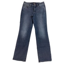 NYDJ Womens Size 8P Blue Jeans Denim Lift Tuck Technology Marilyn Straight - £18.78 GBP