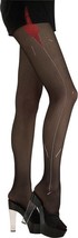 Creepy Zipper Tights Zippered Flesh Stitched Cuts Zombie Corpse Nip Tuck... - $146.62 MXN