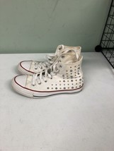 Converse Women&#39;s Chuck Taylor All Star Hi Top Sneaker 544882F White/Stud... - $22.69