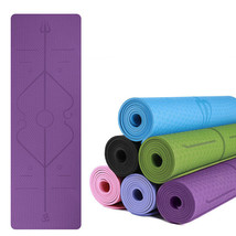 Om-Infused Yoga Mat: Perfect for Beginners, Non-Slip &amp; Eco-Friendly - £6.16 GBP+