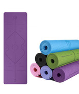 Om-Infused Yoga Mat: Perfect for Beginners, Non-Slip &amp; Eco-Friendly - £6.11 GBP+